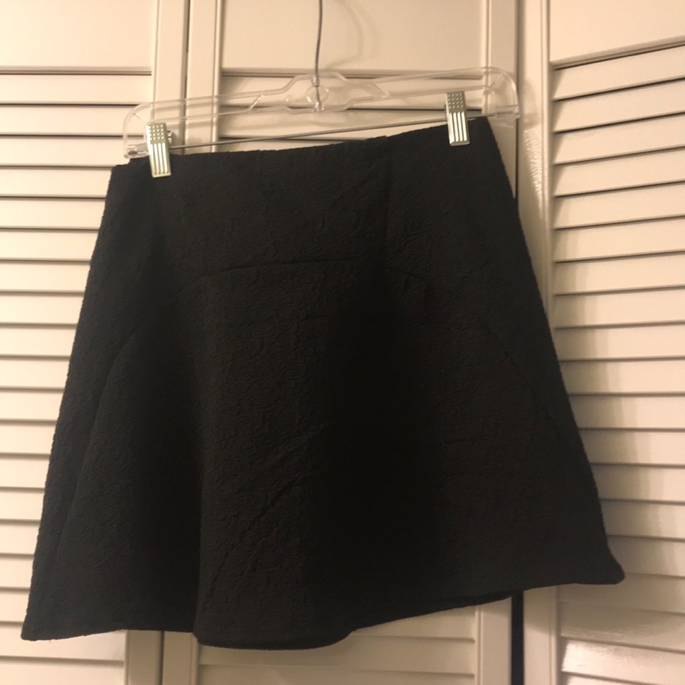 Black skirt
